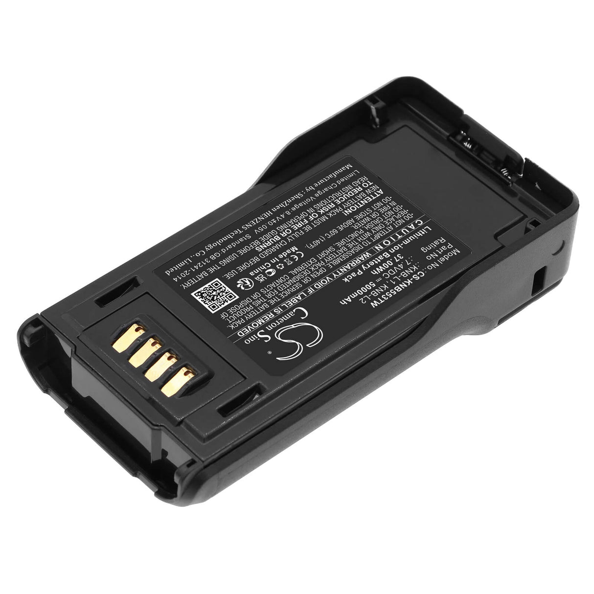 7.4v, Li-ion, 5000mah, Battery Fits Kenwood, Nx-5000, Nx-5200, 37.00wh Two-Way Radio Cameron Sino Technology Limited   