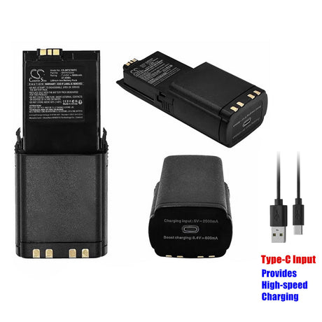 7.4V, Li-ion, 5000mAh, Battery fits Motorola, Apx 5000, Apx 6000, 37.00Wh Two-Way Radio Cameron Sino Technology Limited   