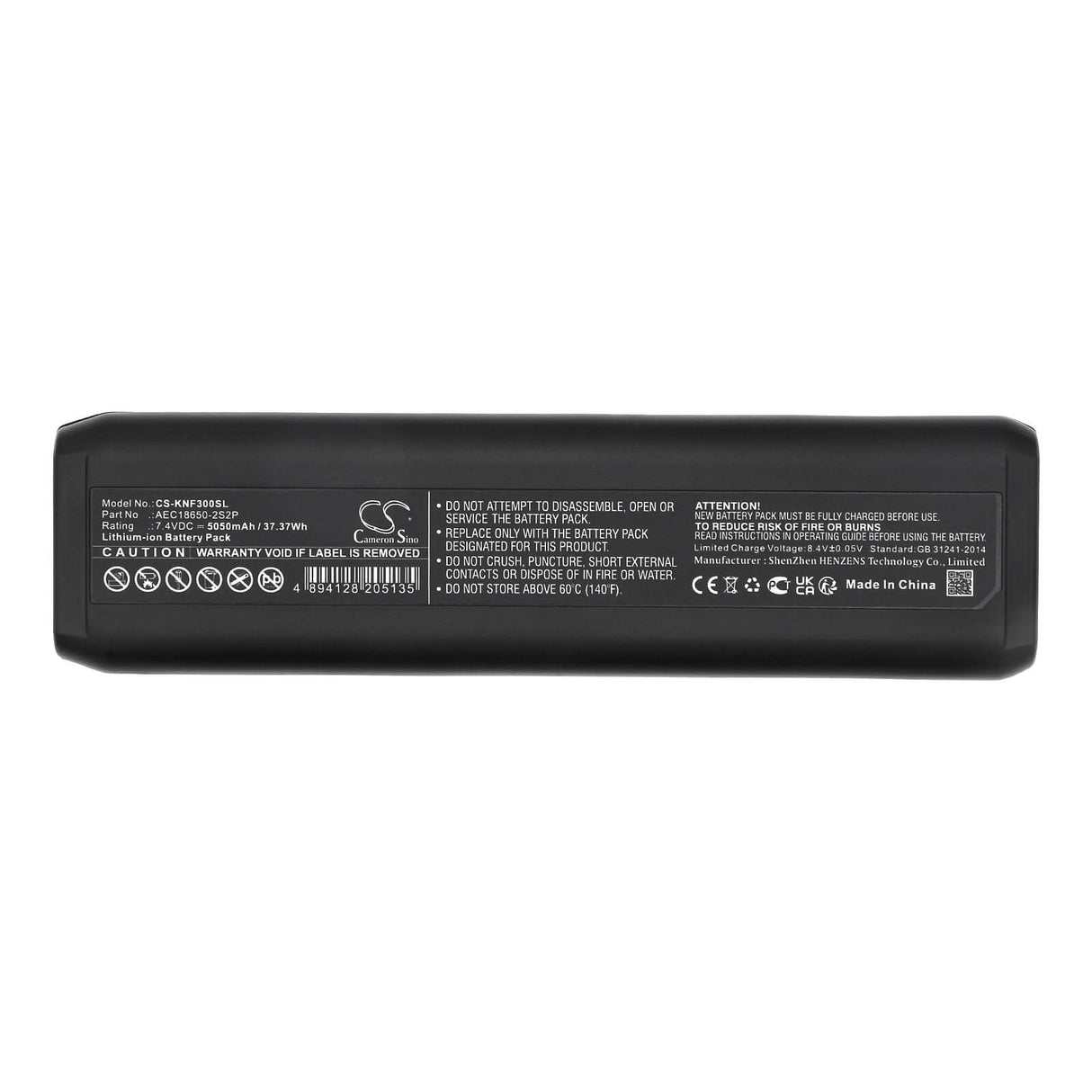 7.4v, Li-ion, 5200mah, Comms Battery Fits Konftel 300m, 300mx, 38.48wh Communication & Conferencing Cameron Sino Technology Limited   