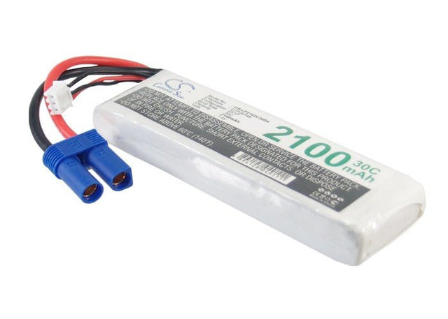 7.4V, Li-Polymer, 2100mAh, Battery fits Rc, Cs-lp2102c30r4, 15.54Wh  Cameron Sino Technology Limited   