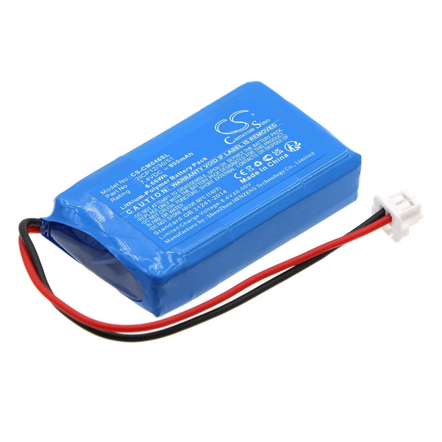 7.4v, Li-polymer, 900mah, Battery Fits Custom Battery Packs 2icp12/30/51, 6.66wh Battery Pack Cameron Sino Technology Limited   