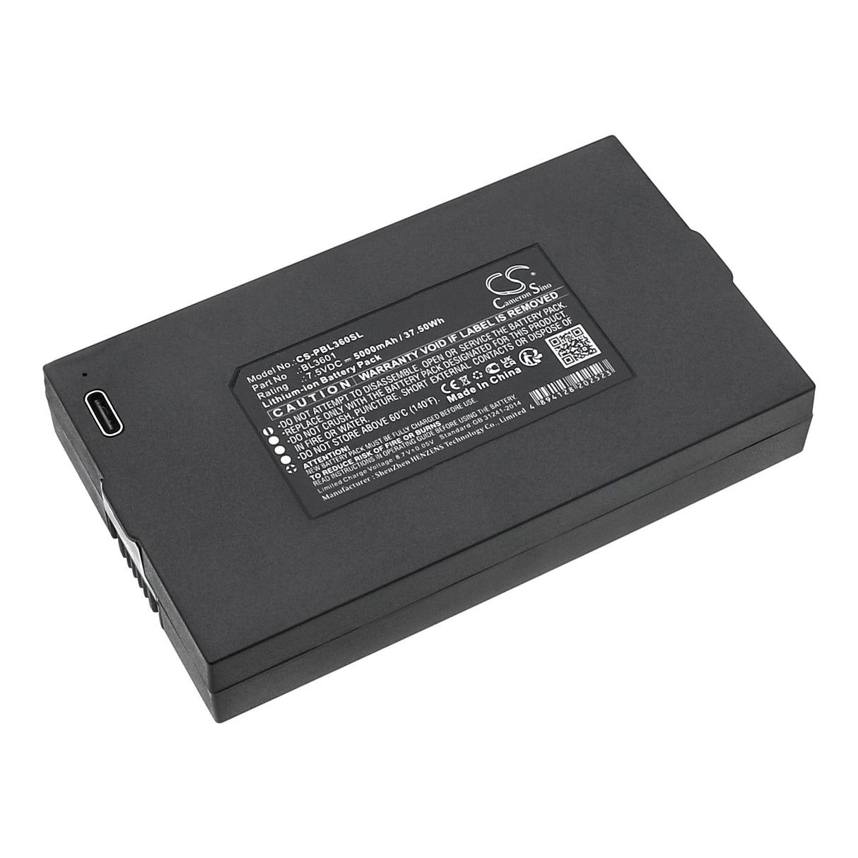 7.5v, Li-ion, 5000mah, Door lock battery Fits Philips, Ezviz Voc, 37.50wh Door Lock Cameron Sino Technology Limited   