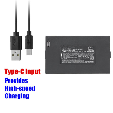 7.5v, Li-ion, 5000mah, Door lock battery Fits Philips, Ezviz Voc, 37.50wh Door Lock Cameron Sino Technology Limited   