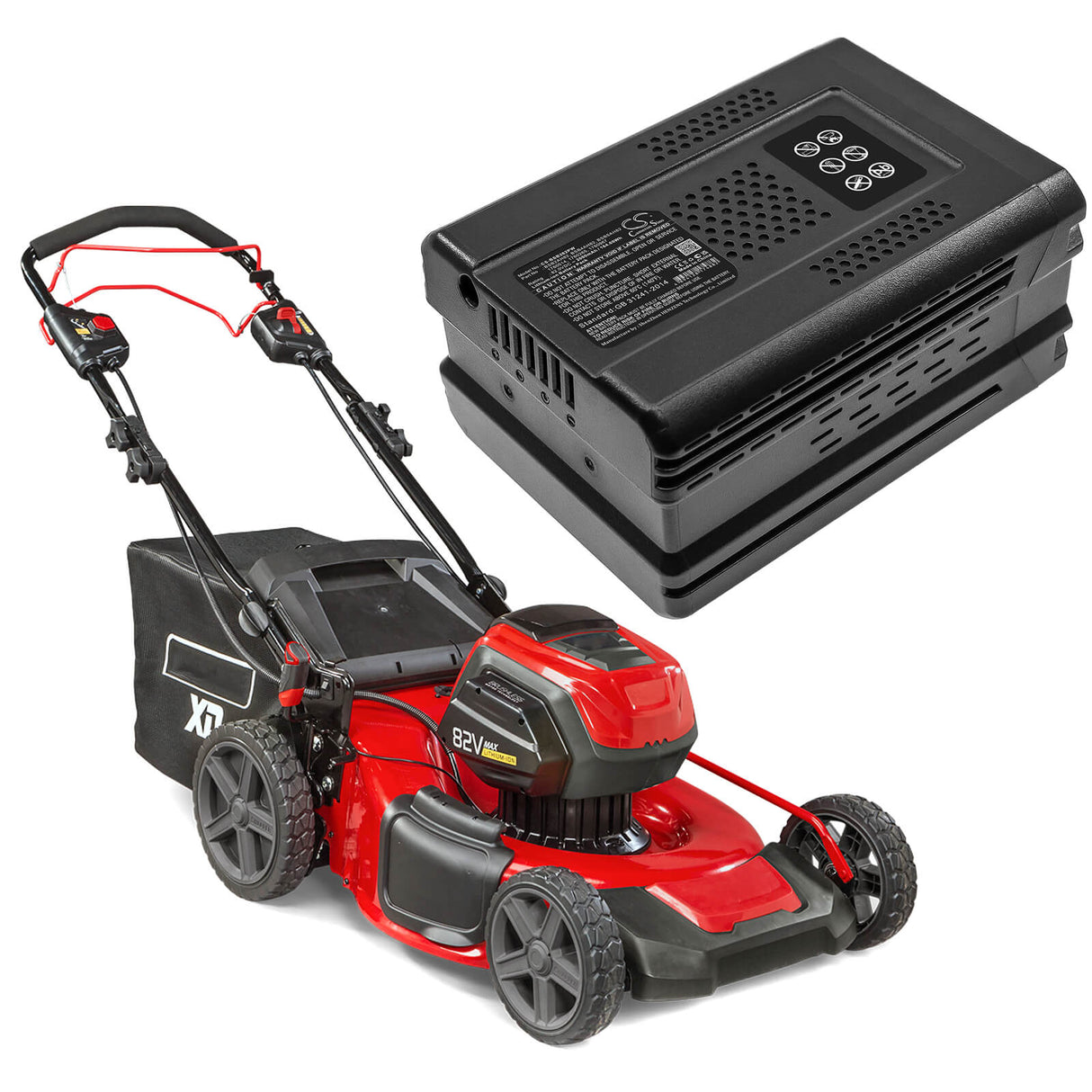 82.0v, 2000mah, Li-ion Battery Fit's Briggs & Stratton, Snapper 1687914 21" Sp Walk Mo, Snapper Hd, 164.00wh Gardening Tools Cameron Sino Technology Limited (Dangerous Goods)   