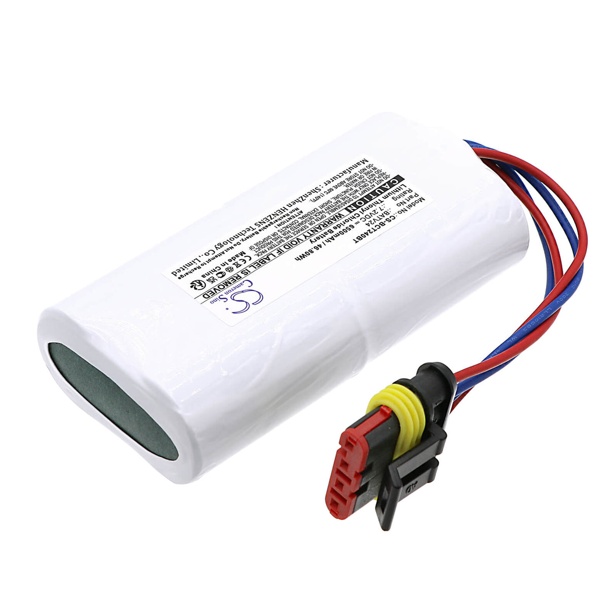 7.2V, Li-SOCl2, 6500mAh, Alarm Battery Fits Daitem, Dc408, 46.80Wh Alarm System Cameron Sino Technology Limited   