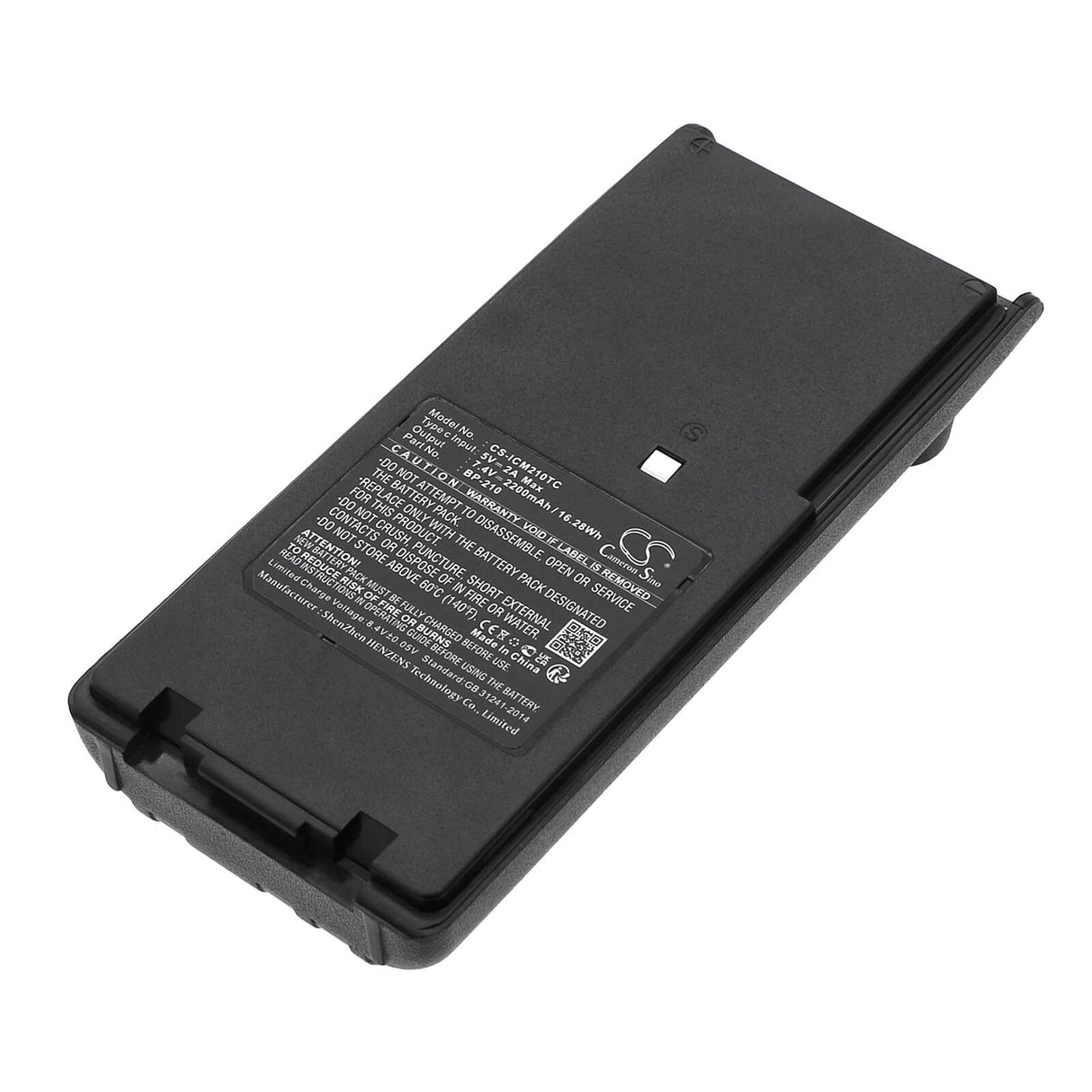 7.4V, Li-ion, 2200mAh, Battery fits Icom, Ic-a24, Ic-a24e, 16.28Wh Two-Way Radio Cameron Sino Technology Limited   