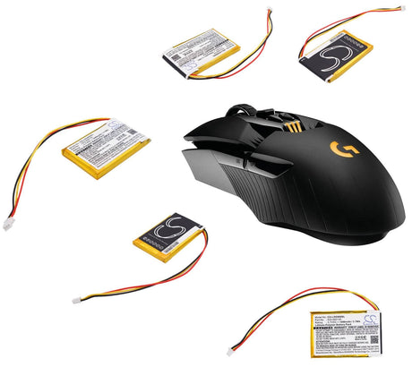 Gaming mouse battery For Logitech, G Series, 533-000130 3.7v, 1000mah - 3.70wh Keyboard,Mouse Cameron Sino Technology Limited   