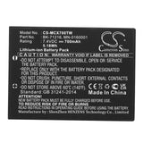 Battery For Cobra Li3900, Li3950, Li4900 7.4v, 700mah - 5.18wh Two-Way Radio Cameron Sino Technology Limited   