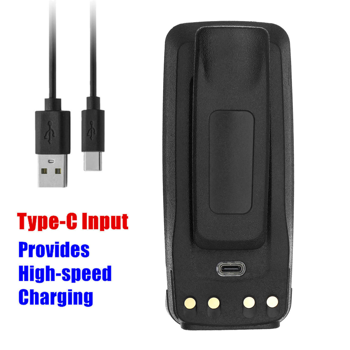 Two-Way radio Li-ion Battery, With USB Charge Port For Motorola, Mototrbo Dr3000, Mototrbo Dp3400 7.4v, 3350mah - 24.79wh Two-Way Radio Cameron Sino Technology Limited   