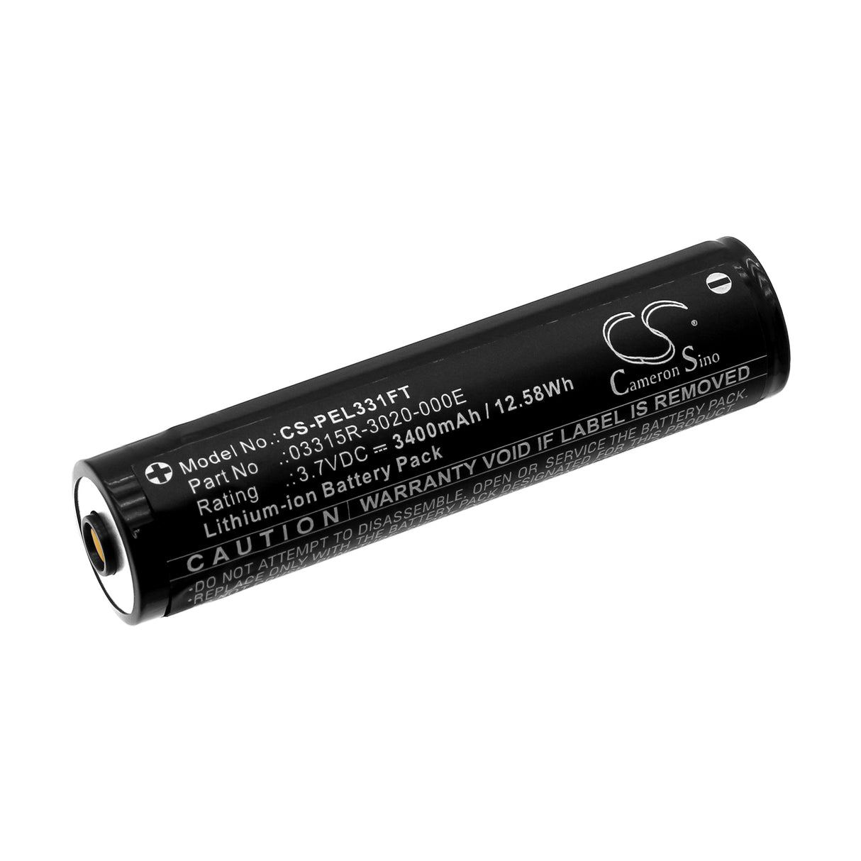 3.7v, Li-ion, 3400mah, Flashlight battery Fits Pelican & Streamlight 3315rz1, 12.58wh Batteries for Electronics Cameron Sino Technology Limited   