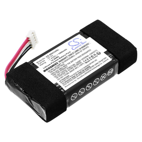 7.4V, Li-Polymer, 1900mAh , Speaker battery fits Sony, Srs-x33, 14.06Wh Speaker Cameron Sino Technology Limited