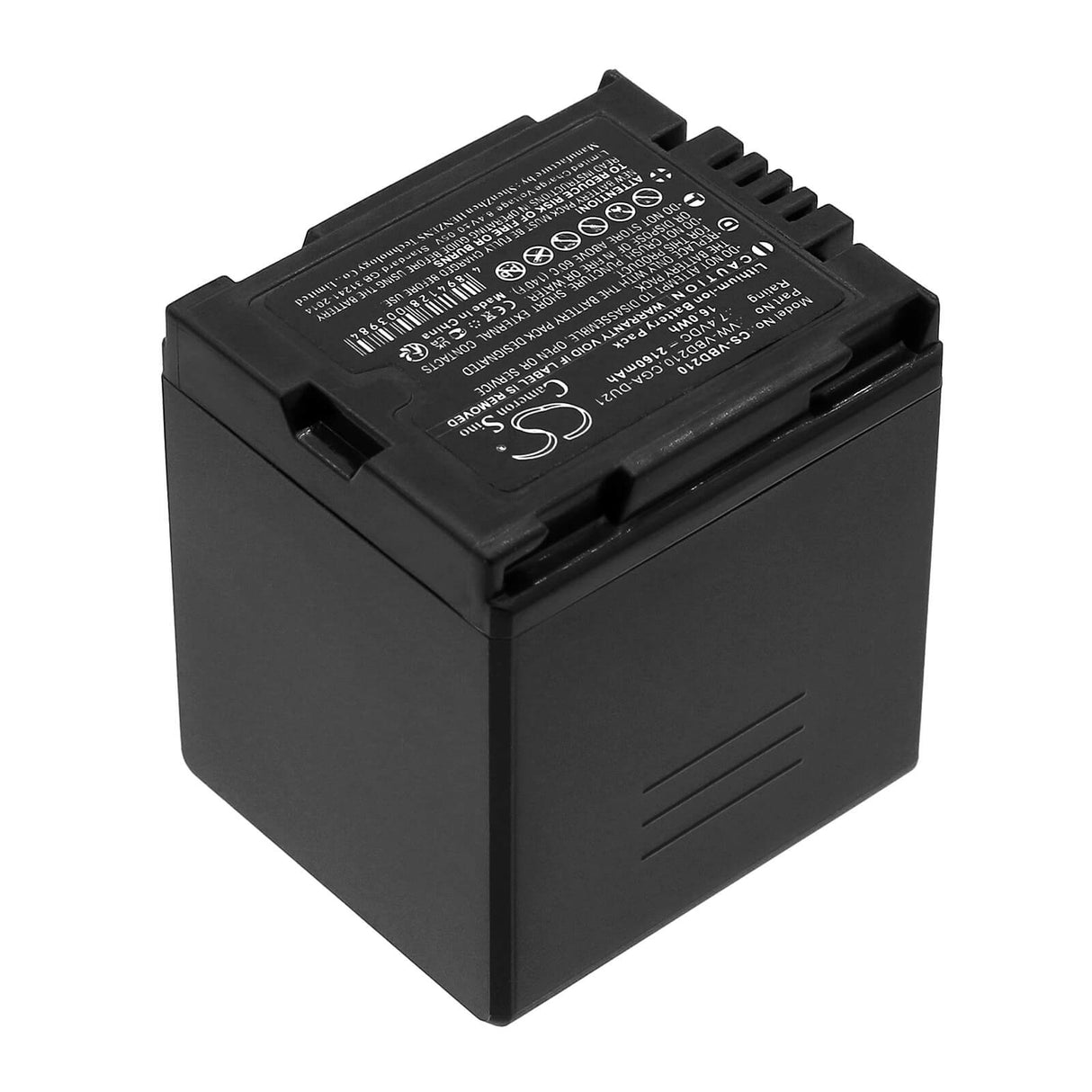 Camera Battery For Panasonic Nv-gs100k, Nv-gs11, Nv-gs120k, Nv-gs17ef-s, 7.4v, 2160mah - 15.98wh Camera Cameron Sino Technology Limited