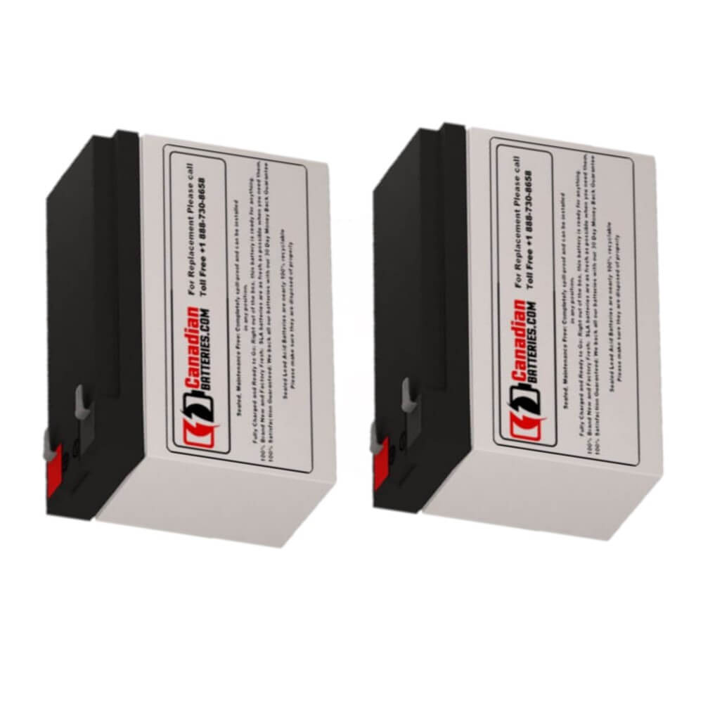 Apc Rbc109 Replacement Battery Cartridge 2 X 12v 9ah Backup Battery UPS Batteries CB Range   