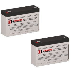 Apc Rbc18 Replacement Battery Cartridge 2 X 6v 7ah Batteries UPS Batteries CB Range   