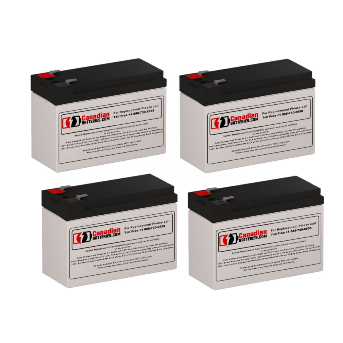 Apc Rbc25 Replacement Battery Cartridge 4 X 12v 7ah Batteries UPS Batteries CB Range   