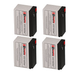 Apc Rbc25 Replacement Battery Cartridge 4 X 12v 7ah Batteries UPS Batteries CB Range   