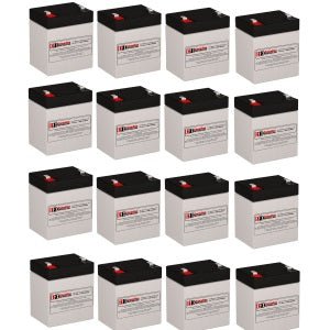 Apc Rbc44 Replacement Ups Battery 16 X 12v 5ah With F2 Terminal Battery UPS Batteries CB Range   