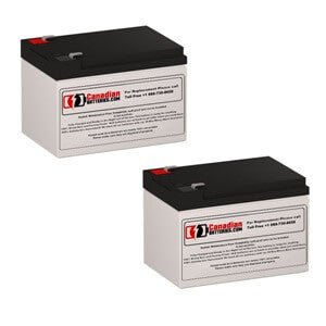 Apc Rbc6 Replacement Battery Cartridge 2 X 12 Volt 12ah Backup Batteries UPS Batteries CB Range   