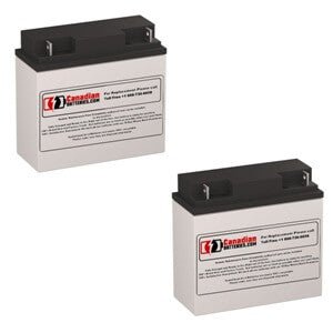 Cartouche de batterie de remplacement APC RBC7 2 batteries au plomb ...