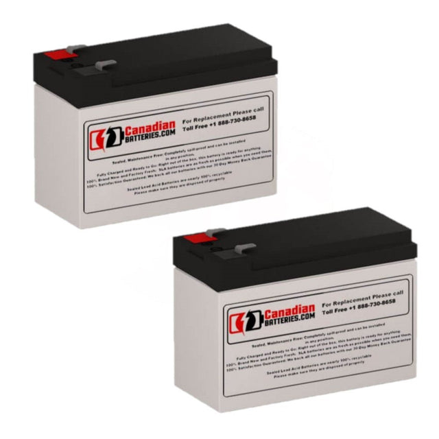 Batteries For Alpha Technologies Ali Elite 1000rm (017-747-61) Ups, 2 X 12v, 7ah - 84wh UPS Batteries CB Range   