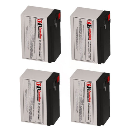 Batteries For Alpha Technologies Ali Elite 1000txl (017-747-210) Ups, 4 X 12v, 7ah - 84wh UPS Batteries CB Range   