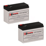 Batteries For Alpha Technologies Ali Elite 700rm (017-747-67) Ups, 2 X 12v, 7ah - 84wh UPS Batteries CB Range   