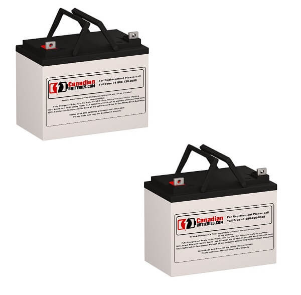 Batteries For Alpha Technologies Cfr 5000 Ups, 2 X 12v, 33ah - 396wh UPS Batteries CB Range   