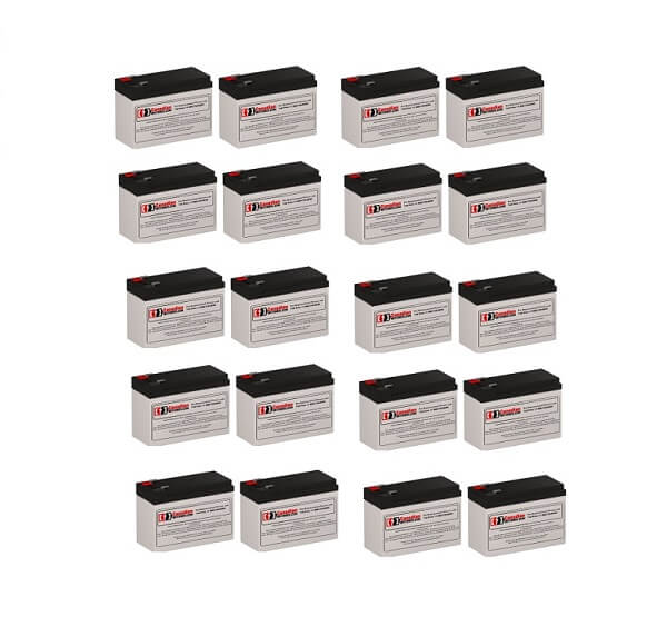 Batteries For Cyberpower Bp240v30art3u Ups, 20 X 12v, 7ah - 84wh UPS Batteries CB Range   