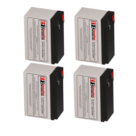 Batteries For Cyberpower Or2200lcdrtxl2u Ups, 4 X 12v, 9ah - 108wh UPS Batteries CB Range   