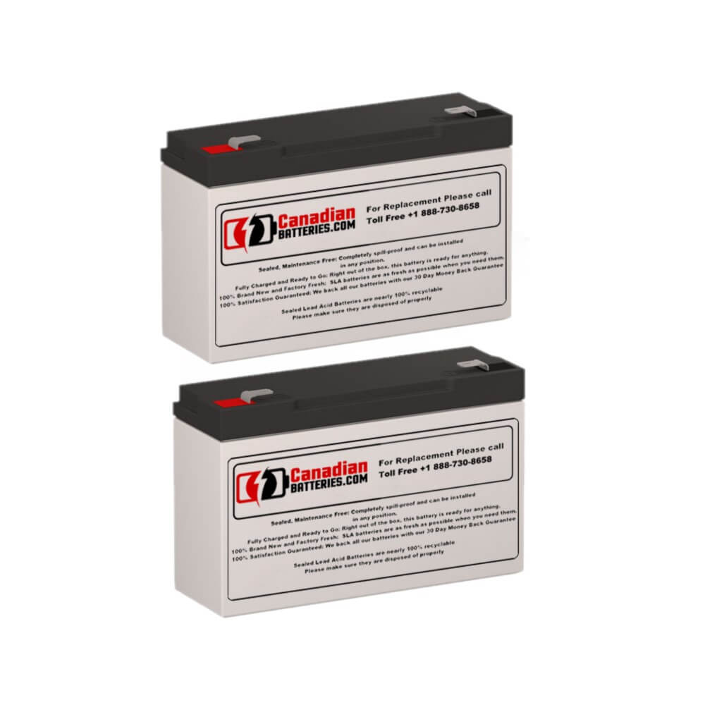 Batteries For Datashield Pc200 Ups, 2 X 6v, 12ah - 72wh UPS Batteries CB Range   