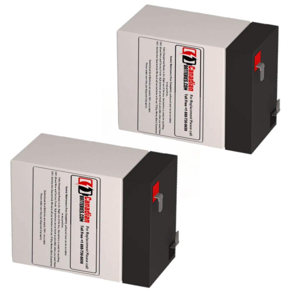 Batteries For Deltec Prb250 Ups, 2 X 6v, 4.5ah - 27wh UPS Batteries CB Range   