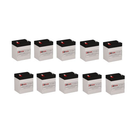 Batteries For Hp 192186-001 Ups, 10 X 12v, 5ah - 60wh UPS Batteries CB Range   