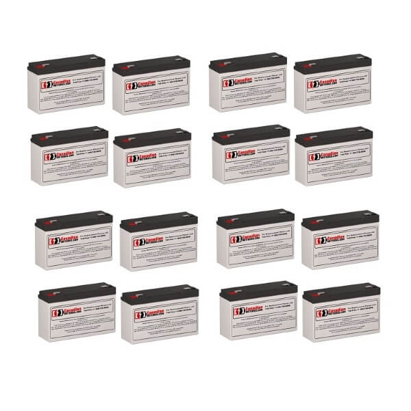 Batteries For Hp 242705-001 Ups, 16 X 6v, 12ah - 72wh UPS Batteries CB Range   