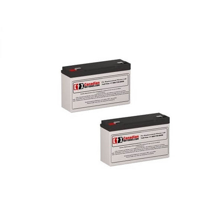 Batteries For Hp 600 Ups, 2 X 6v, 10ah - 60wh UPS Batteries CB Range   