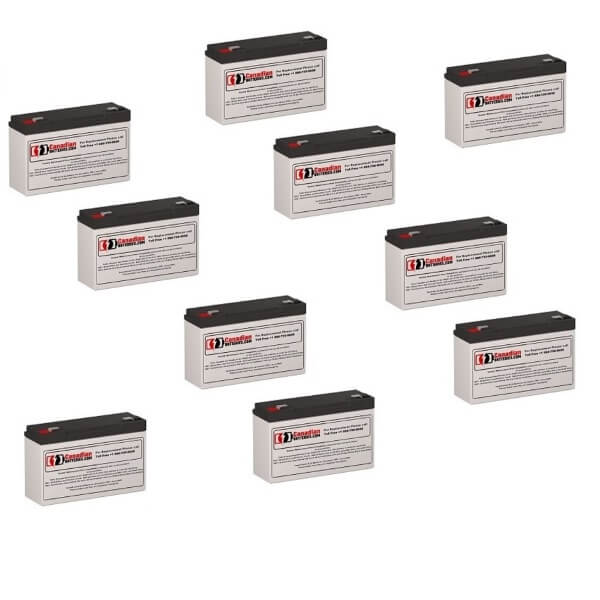 Batteries For Hp A2996a Ups, 10 X 6v, 10ah - 60wh UPS Batteries CB Range   