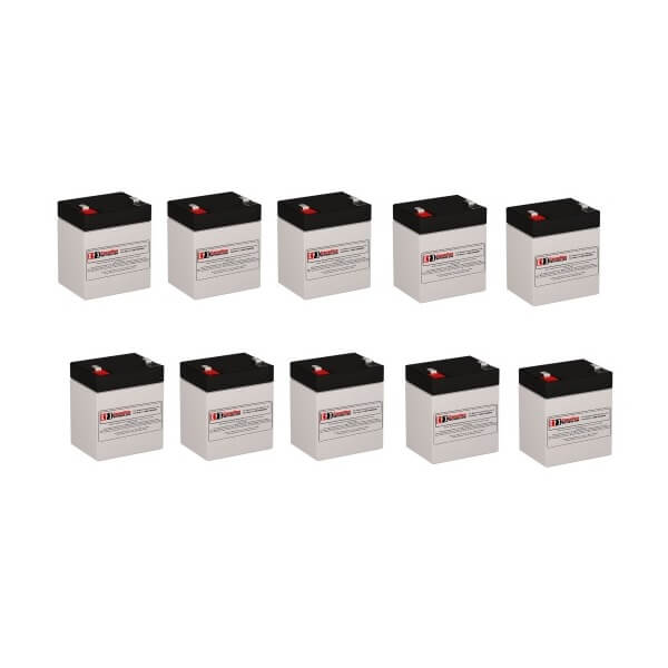 Batteries For Hp R5500xr Ups, 10 X 12v, 5ah - 60wh UPS Batteries CB Range   