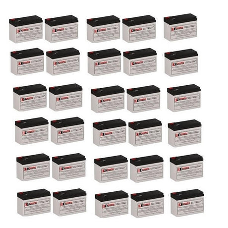 Batteries For Liebert Nfinity 8kva (set Of 30) Liebert Ups, 30 X 12v, 9ah - 108wh UPS Batteries CB Range   