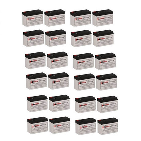 Batteries For Minuteman Bp144v13 Ups, 24 X 12v, 7ah - 84wh UPS Batteries CB Range   