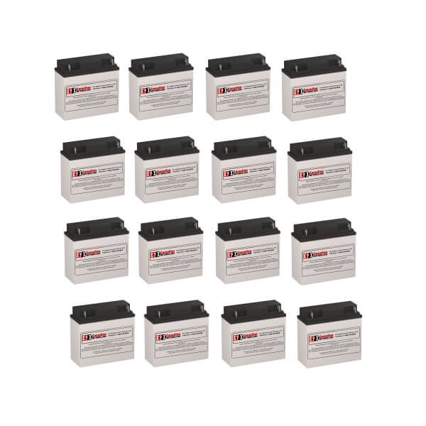 Batteries For Minuteman Bp192v17 Ups, 16 X 12v, 18ah - 216wh UPS Batteries CB Range   