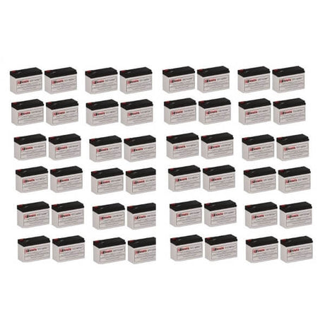 Batteries For Minuteman Cp 10000 Ups, 48 X 12v, 7ah - 84wh UPS Batteries CB Range   