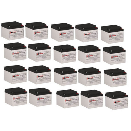 Batteries For Minuteman Mcp Bp1 Ups, 20 X 12v, 26ah - 312wh UPS Batteries CB Range   