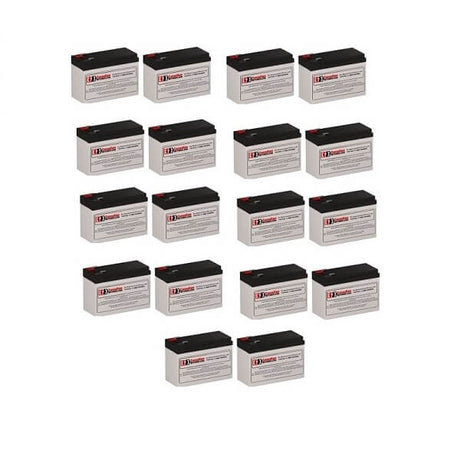 Batteries For Minuteman Mcp Bp2000 Ups, 18 X 12v, 7ah - 84wh UPS Batteries CB Range   