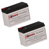 Batteries For Oneac On600i-sn Ups, 2 X 12v, 7ah - 84wh UPS Batteries CB Range   