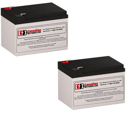 Batteries For Opti-ups Ps1100/1100ps (tower/rm) Ups, 2 X 12v, 12ah - 144wh UPS Batteries CB Range   