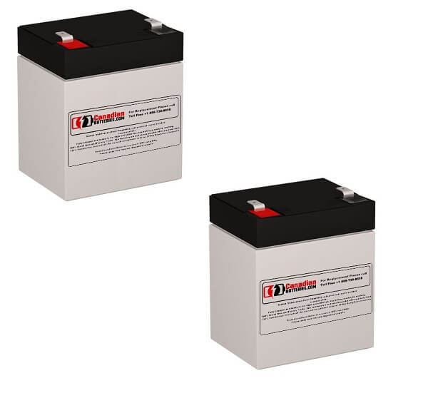 Batteries For Opti-ups Ps500b Ups, 2 X 12v, 5ah - 60wh UPS Batteries CB Range   