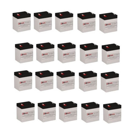 Batteries For Powerware 2000 Ups, 20 X 12v, 5ah - 60wh UPS Batteries CB Range   