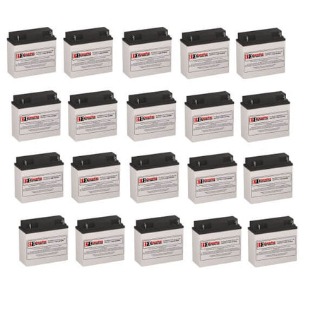 Batteries For Powerware Prestige 6000 Extended Ups, 20 X 12v, 18ah - 216wh UPS Batteries CB Range   