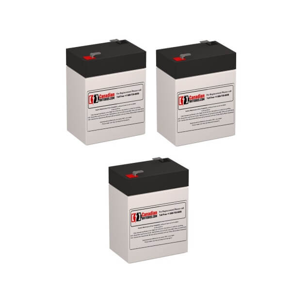 Batteries For Tripp Lite Bc400lan Ups, 3 X 6v, 4.5ah - 27wh UPS Batteries CB Range   