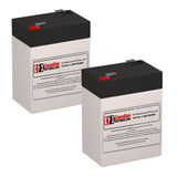 Batteries For Tripp Lite Inter Netups325 Ups, 2 X 6v, 4.5ah - 27wh UPS Batteries CB Range   