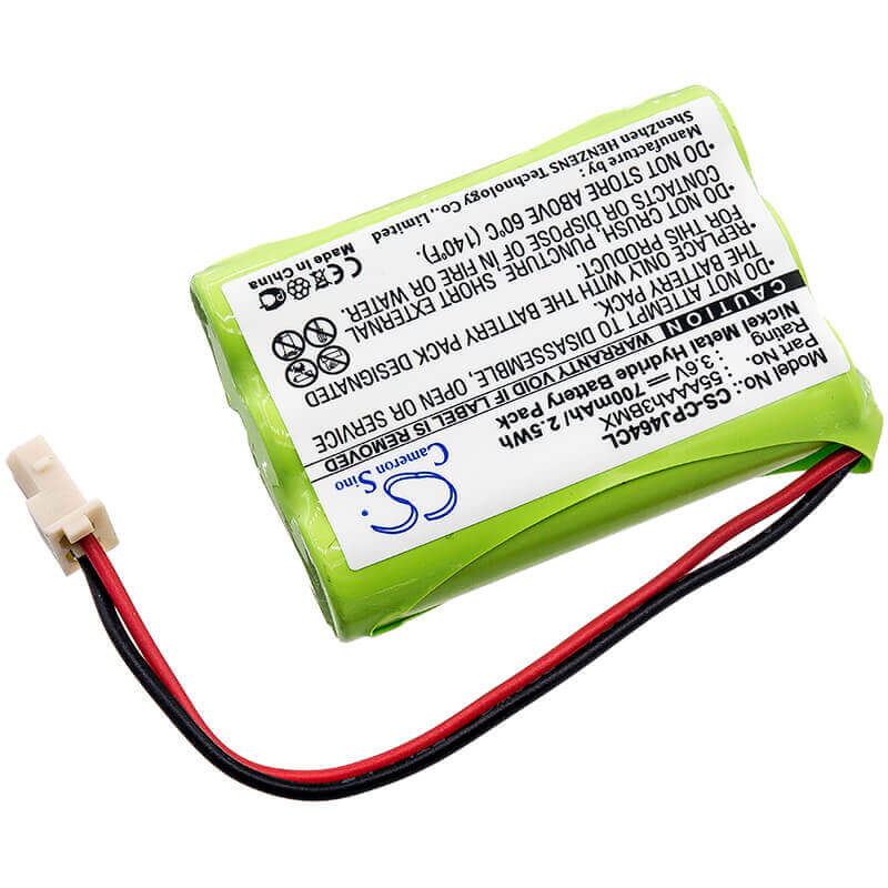 Battery For Aastra, Be3850, Be3872, Mod B 3.6v, 700mah - 2.52wh BabyPhone Cameron Sino Technology Limited (Cordless Phone)   